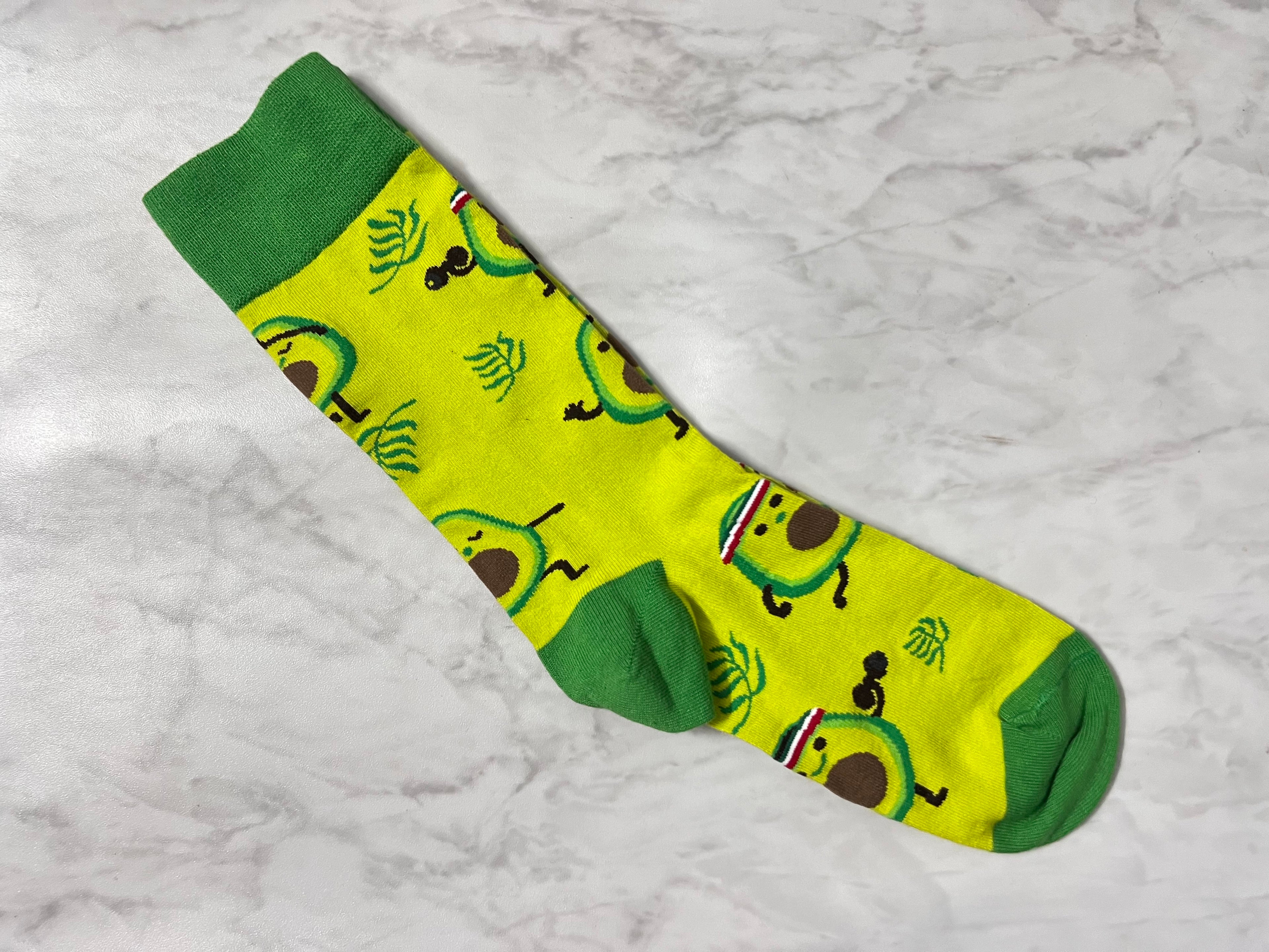 AVOCADO AT GYM SOCKS