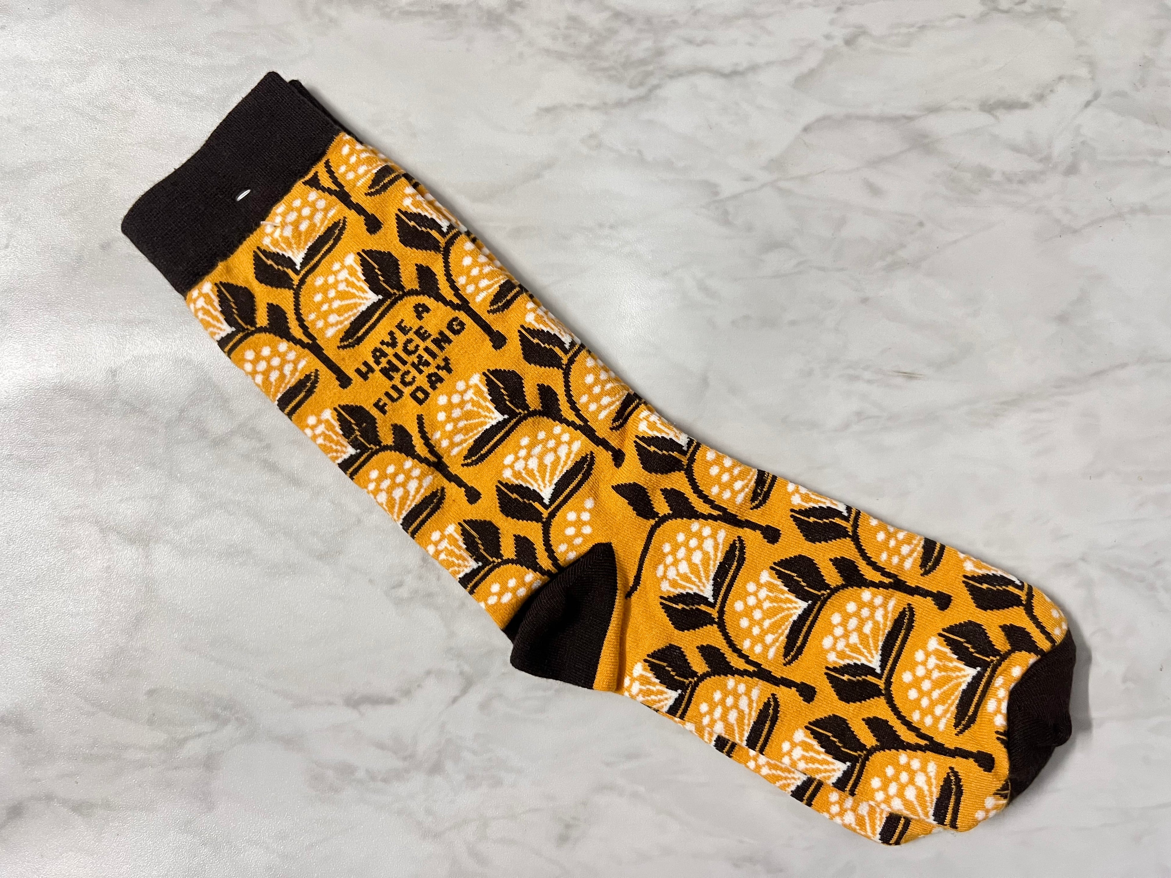 HAVE A NICE DAY SOCKS