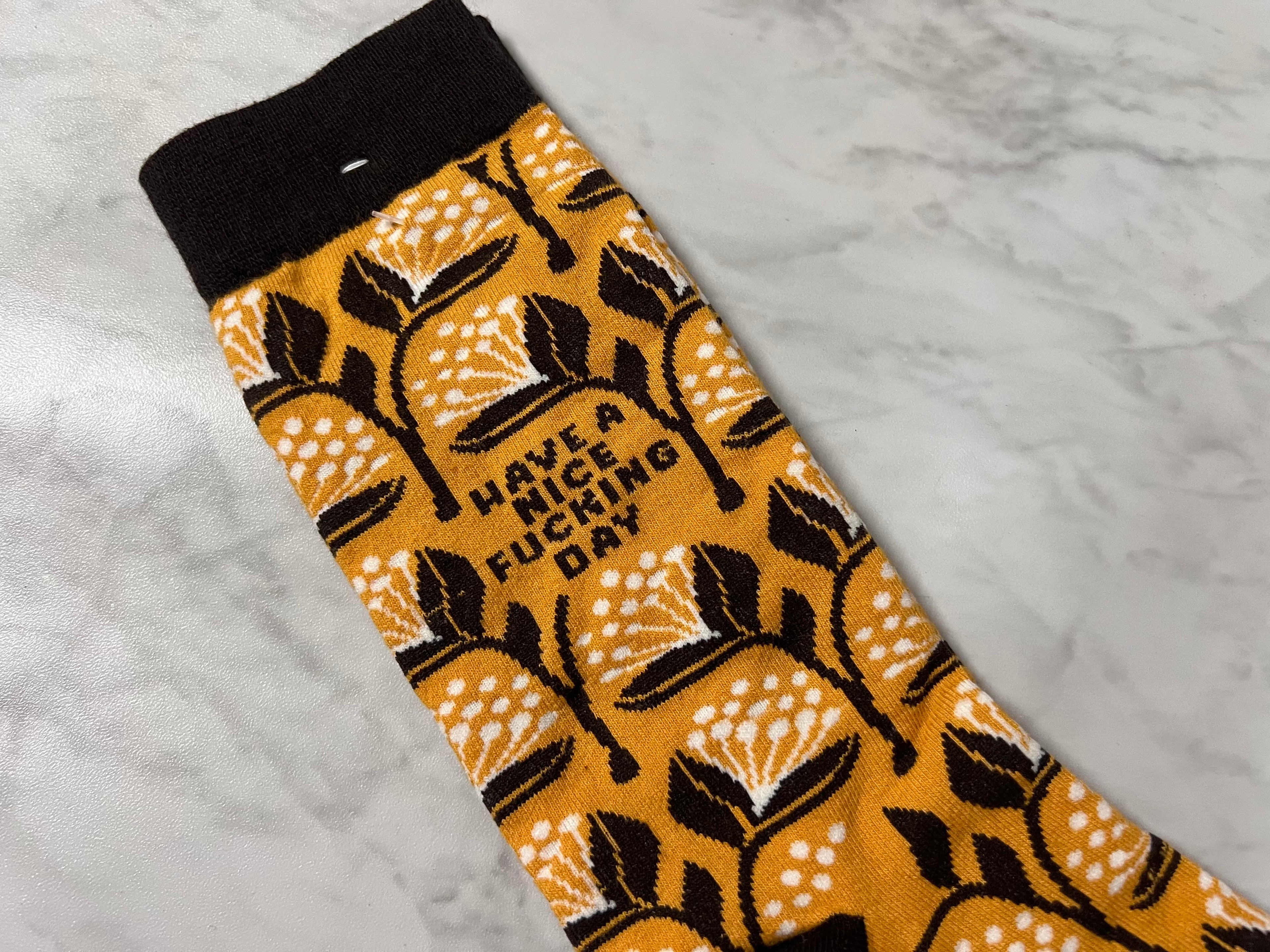 HAVE A NICE DAY SOCKS