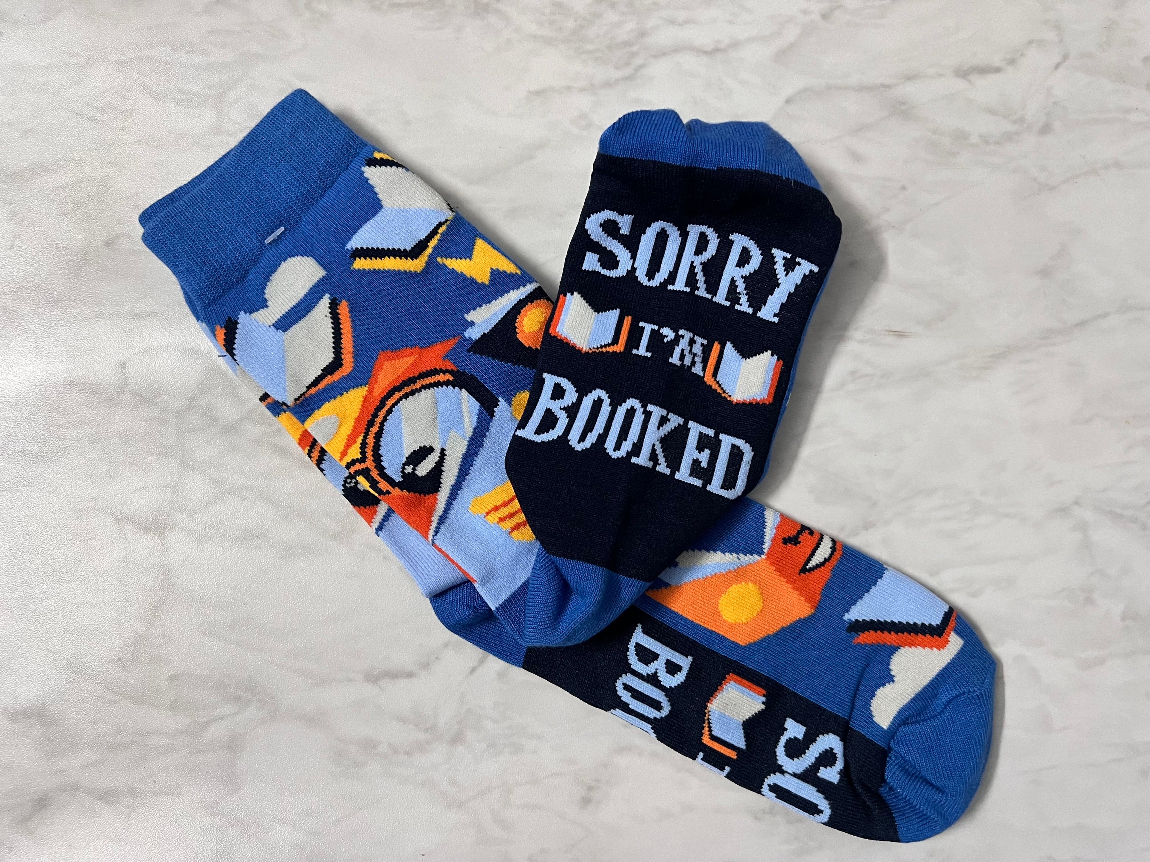 I’M BOOKED SOCKS