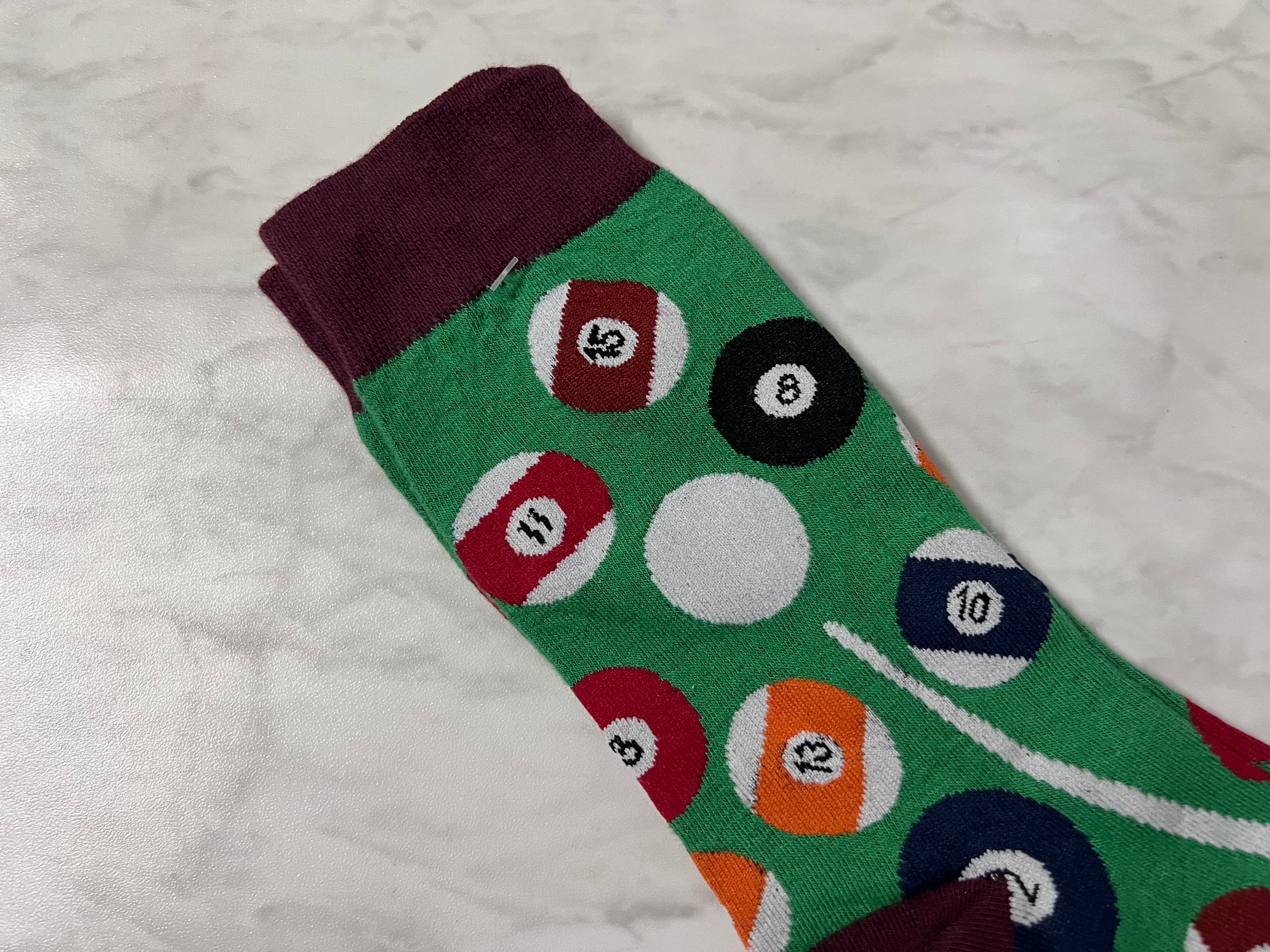 POOL BALL SOCKS
