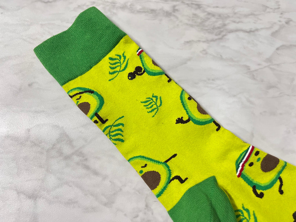 AVOCADO AT GYM SOCKS