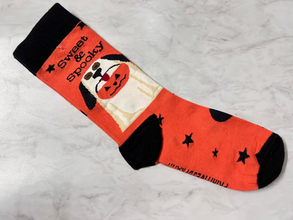 DOG SPOOKY SOCKS