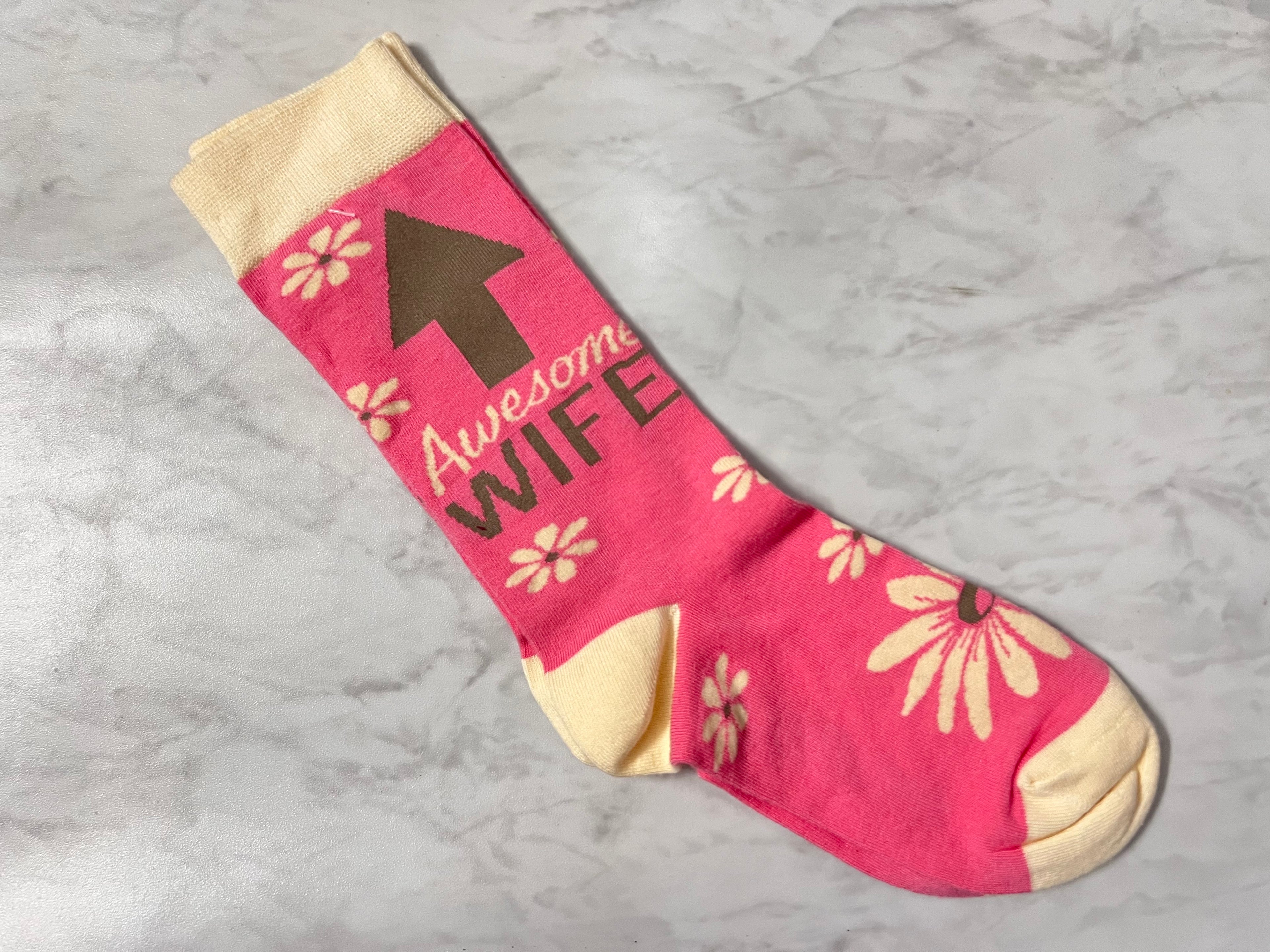 AWESOME WIFE SOCKS