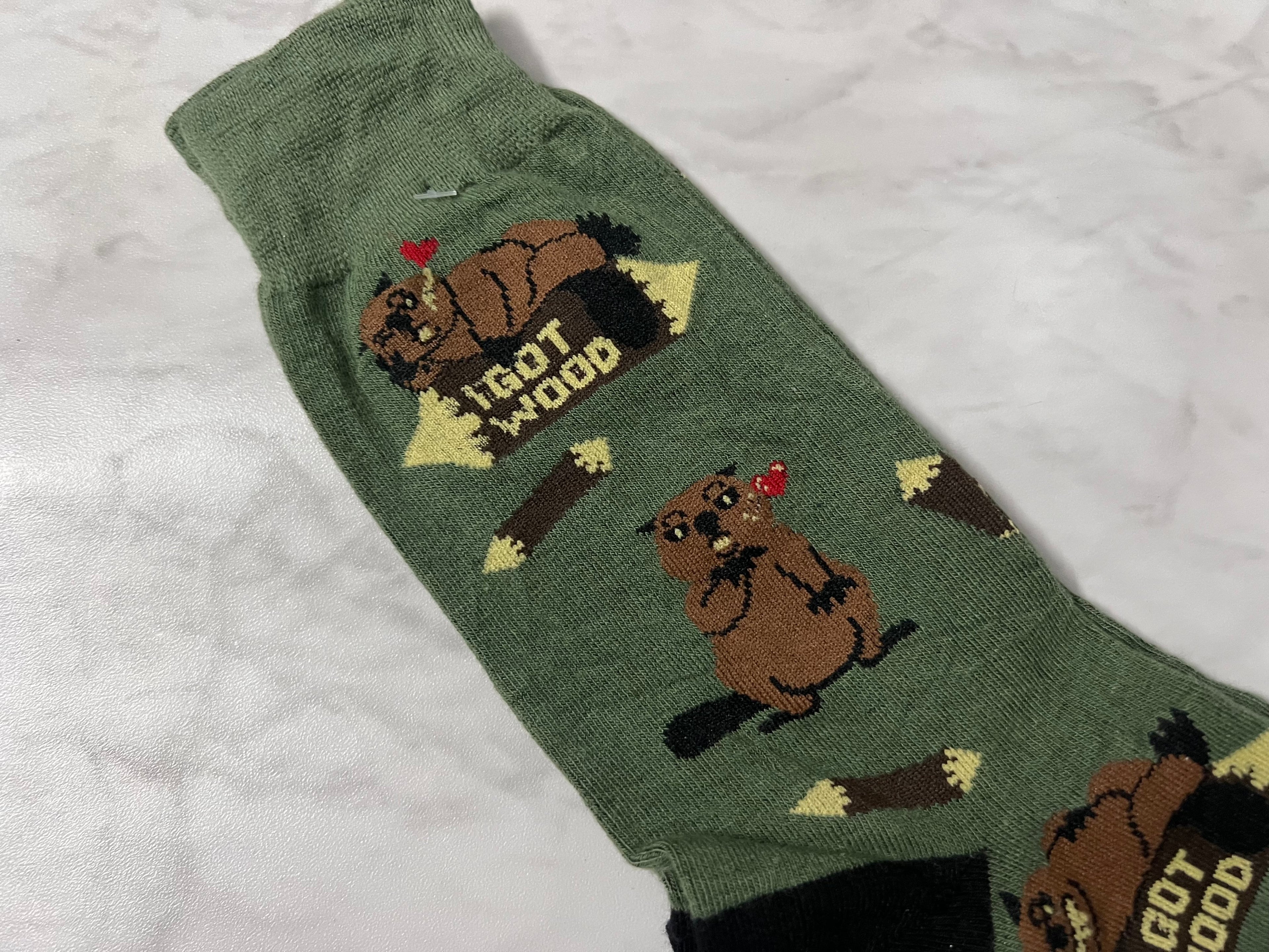 I GOT WOOD SOCKS
