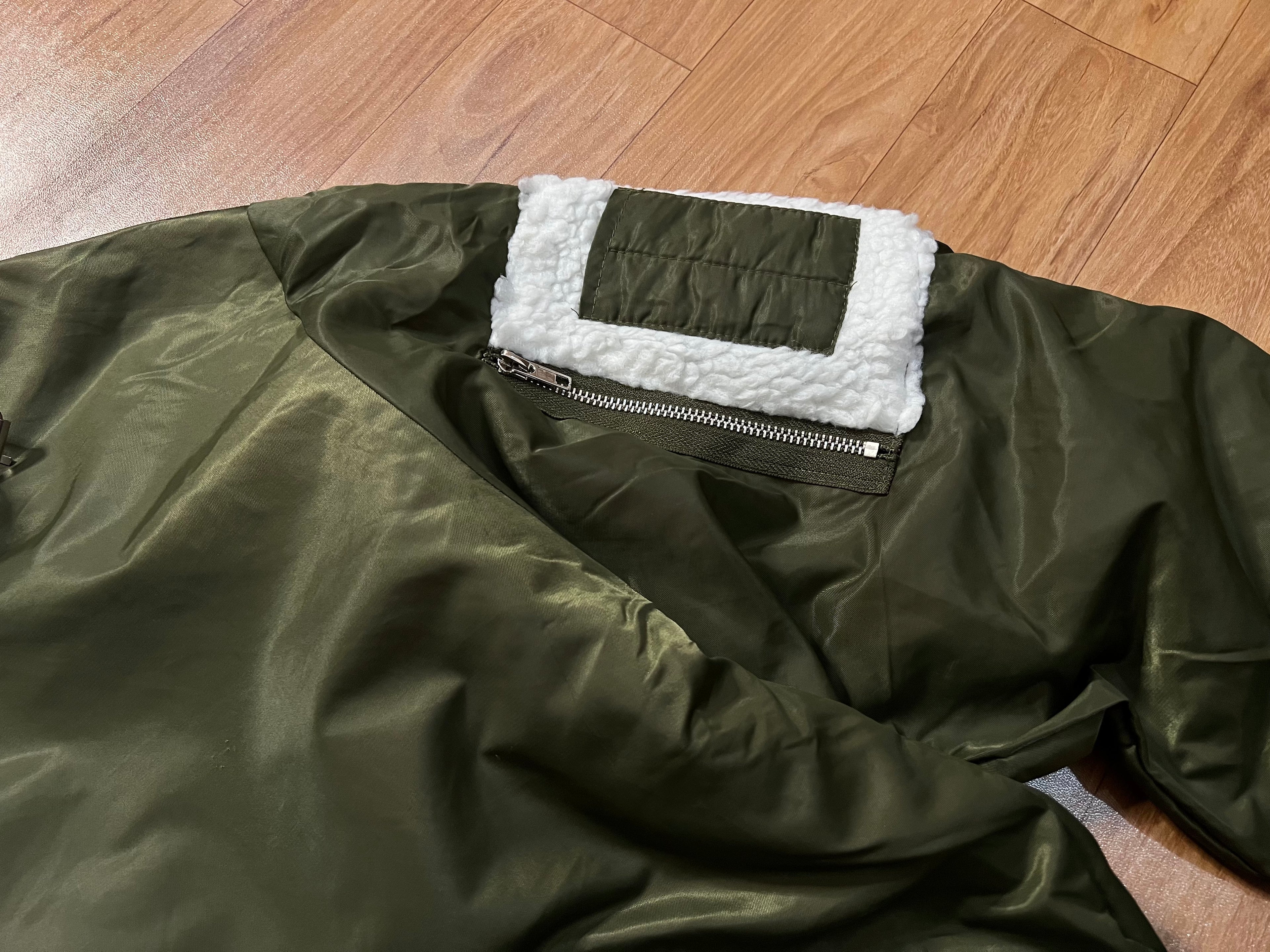 FLEECE BOMBER JACKET
