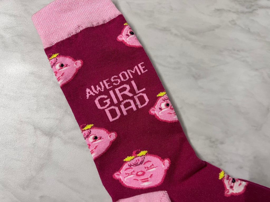 GIRL DAD SOCKS
