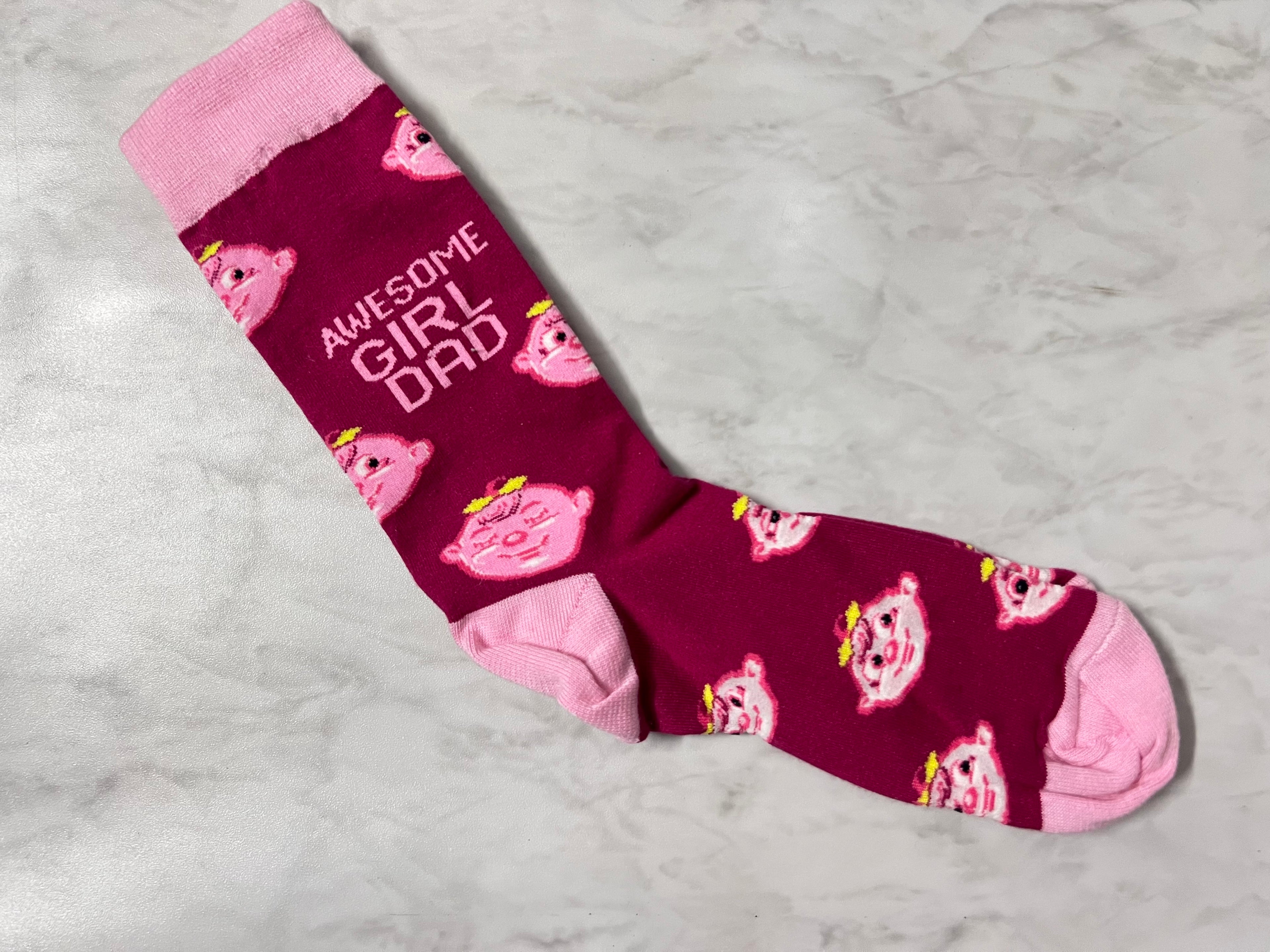 GIRL DAD SOCKS