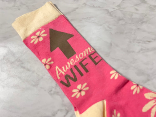 AWESOME WIFE SOCKS